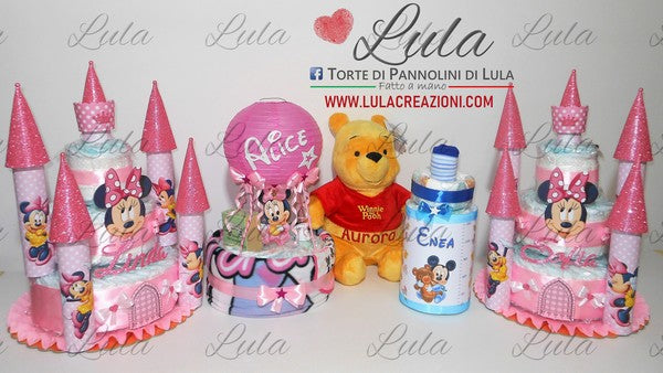 Lucia Lancioni Torte di pannolini Pampers: regali personalizzati, u