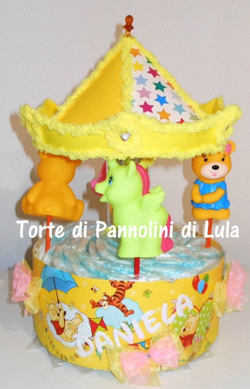 Torta di pannolini GIOSTRA tutti i modelli