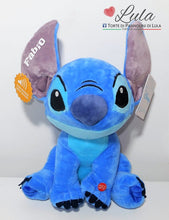 Carica l&#39;immagine nel visualizzatore di Gallery, Peluche Lilo e Stitch baby con suoni grande 30 cm personalizzato nome idea regalo originale bimbo bambino maschio compleanno Lula Creazioni shop online Italia Ancona
