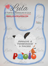 Carica l&#39;immagine nel visualizzatore di Gallery, Torta di Pannolini PACCO REGALO - Lula Creazioni- fiocco azzurro maschio Topolino idea regalo gravidanza nascita battesimo baby shower neonato bella utile originale shop online spedizioni italia ancona
