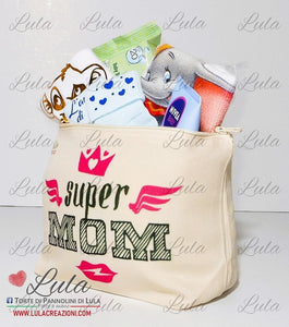 torta di pannolini pampers pochette bustina borsetta organizer personalizzata lula creazioni idea regalo nascita battesimo baby shower utile originale particolare maschio femmina bimbo bimba bambino bambina economica shop online spedizioni italia ancona roma milano torino