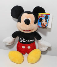 Carica l&#39;immagine nel visualizzatore di Gallery, Lula Creazioni peluche Topolino personalizzato nome idea regalo bambino maschio Natale compleanno bella (3)
