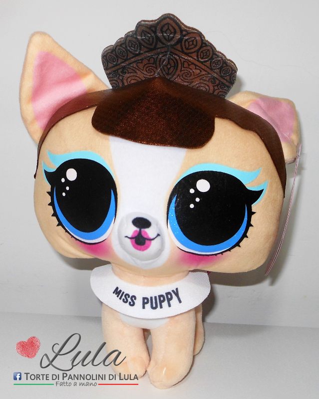 Peluche LOL personalizzato nome idea regalo bambina femmina compleanno Lula Creazioni shop oline spedizioni italia ancona