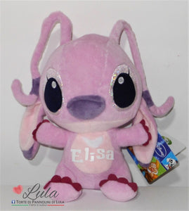 Peluche angel baby lilo stitch personalizzato nome idea regalo bambina femmina compleanno Lula Creazioni shop oline spedizioni italia ancona