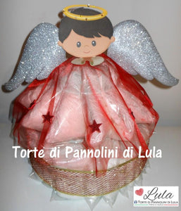 Torta di pannolini ANGIOLETTO - Torte di Pannolini di Lula