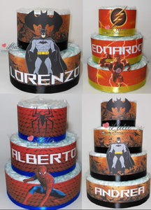 Decorazioni Torta Spiderman 34 pezzi Topper per Cupcake Cupcake