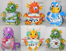 Carica l&#39;immagine nel visualizzatore di Gallery, Torte di Pannolini di Lula Creazioni -  Drago dinosauro idea regalo nascita battesimo baby shower originale maschio femmina idea regalo nascita gravidanza battesimo baby shower neonato bella utile originale pampers shop online spedizioni italia ancona
