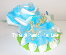 Carica l&#39;immagine nel visualizzatore di Gallery, Torte di Pannolini di Lula Creazioni - mix di Fiori Pampers rosa margherita idea regalo nascita battesimo baby shower maschio azzurro gravidanza pampers utile bella originale bavaglino shop online spedizioni italia ancona
