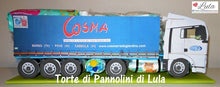 Carica l&#39;immagine nel visualizzatore di Gallery, Torte di pannolini di Lula Creazioni - baby camionista - Pampers - cisterna  autobotte camion  tir autotreno
