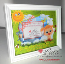 Carica l&#39;immagine nel visualizzatore di Gallery, cornice quadro quadretto nascita 3d personalizzato nome dedica foto portafoto rosa femmina bimba maschio azzurro bimbo shadow box idea regalo gravidanza baby shower nascita neonato battesimo originale shop online  Italia Lula Creazioni
