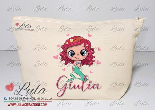 torta di pannolini pampers pochette bustina borsetta organizer personalizzata lula creazioni idea regalo nascita battesimo baby shower utile originale particolare maschio femmina bimbo bimba bambino bambina economica shop online spedizioni italia ancona roma milano torino sirena sirenetta